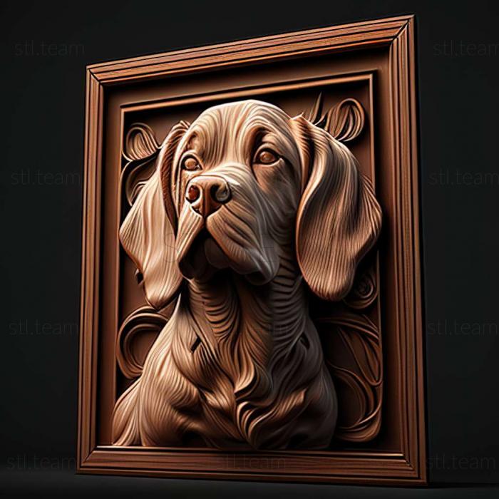 3D model Julbars dog famous animal (STL)